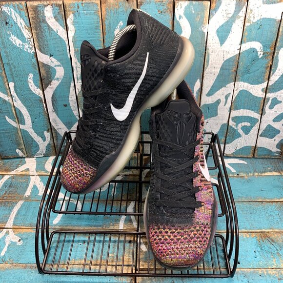Nike ID Kobe 10 X Elite Low Mamba Days Flyknit Multicolor 802817-903 US 11